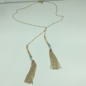 Tassel Necklace, never used